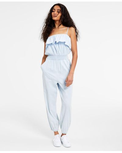 Tommy Hilfiger Ruffled Jumpsuit - White