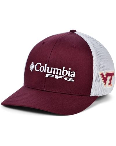 Columbia Virginia Tech Hokies Pfg Stretch Cap - Multicolor