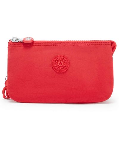 Kipling Creativity Large Cosmetic Pouch - Red