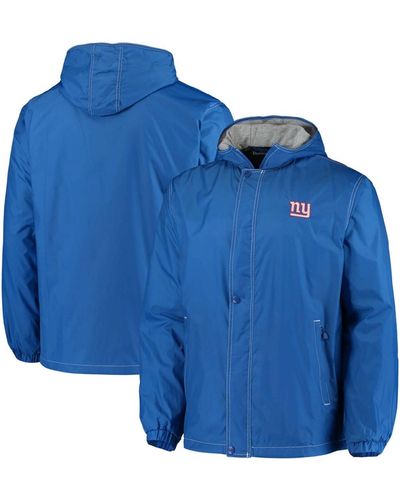Dunbrooke New York Giants Logo Legacy Stadium Full-zip Jacket - Blue