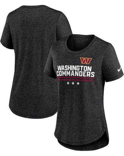 Nike Washington Commanders Local Fashion Tri-blend T-shirt - Black