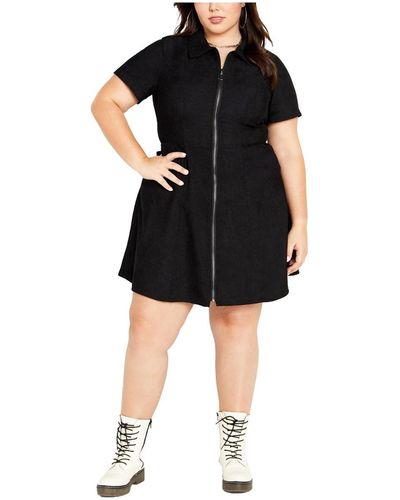 City Chic Plus Size Laylah Dress - Black