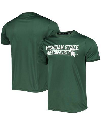 Champion Michigan State Spartans Impact Knockout T-shirt - Green