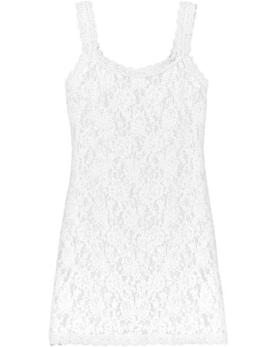 Hanky Panky Signature Sheer Lace Lingerie Camisole 1390l - White