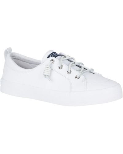 Sperry Top-Sider Crest Vibe Leather Sneakers - White
