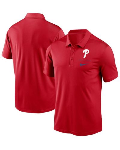 Nike Philadelphia Phillies Franchise Polo - Red
