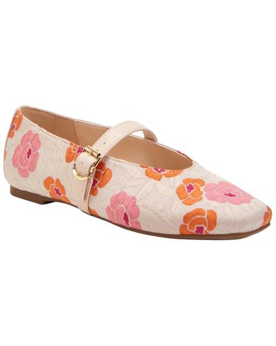 Katy Perry The Evie Mary Jane Woven Flats - Pink