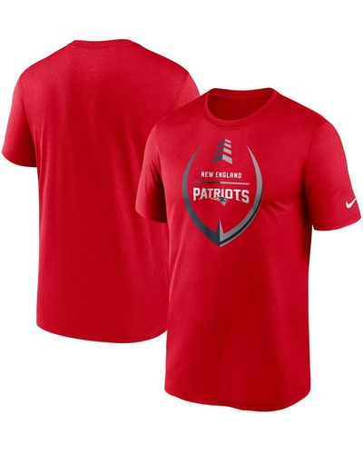 Nike New England Patriots Icon Legend Performance T-shirt - Red