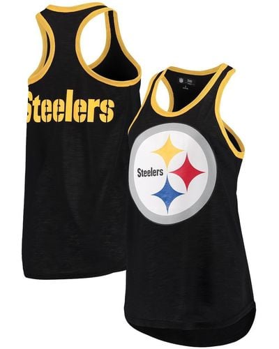 G-III 4Her by Carl Banks Pittsburgh Steelers Tater Tank Top - Black