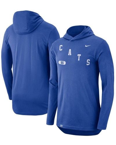 Nike Prime Logo Therma Hoodie Dallas Cowboys Blue