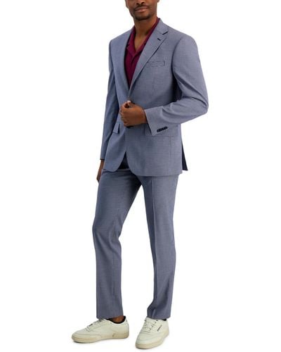 Ben Sherman Slim-fit Solid Suit - Blue