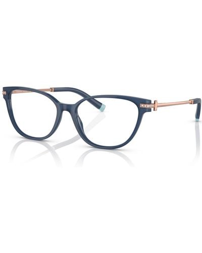 Tiffany & Co. Cat Eye Eyeglasses - Blue