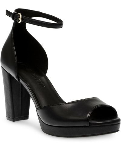 Anne Klein Vista Platform Dress Sandals - Black