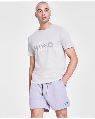 HUGO By Boss Graphic T-shirt - White