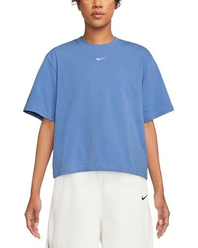 Nike Sportswear Essentials Boxy T-shirt - Blue