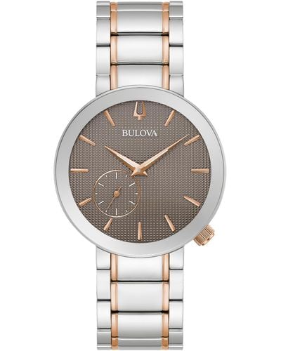 Bulova Latin Grammy Futuro Stainless Steel Bracelet Watch 35mm - Gray