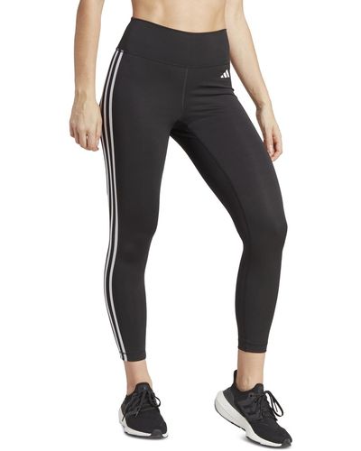 adidas Train Essentials 3-stripes 7/8 leggings - Black