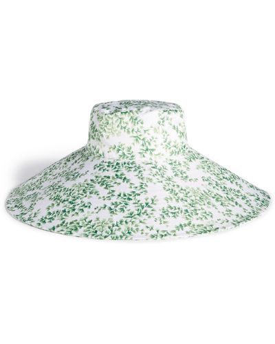 Macy's Flower Show Wide Brim Hat - Green