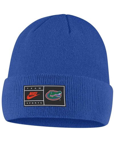 Nike Florida Gators Utility Cuffed Knit Hat - Blue