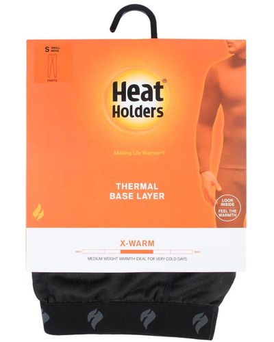 Heat Holders X-warm Base Layer Bottoms - Orange