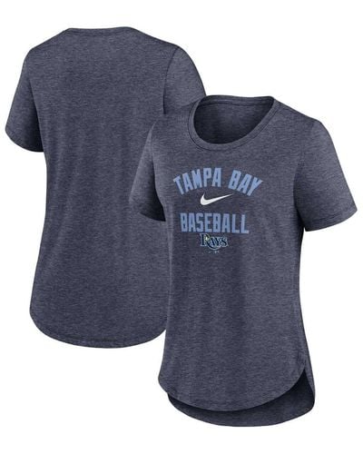 Nike Tampa Bay Rays Local Phrase Scoop Neck Tri-blend T-shirt - Blue