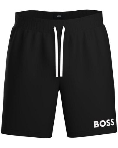 BOSS Boss By Ease Drawstring Shorts - Black