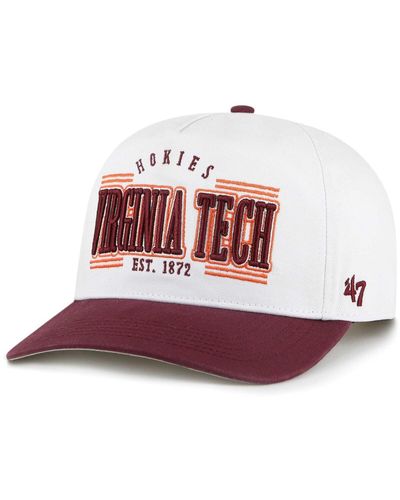 '47 Virginia Tech Hokies Streamline Hitch Adjustable Hat - Red