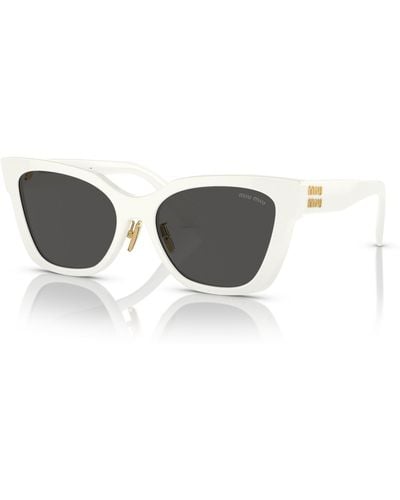 Miu Miu Sunglasses Mu 02zs - White