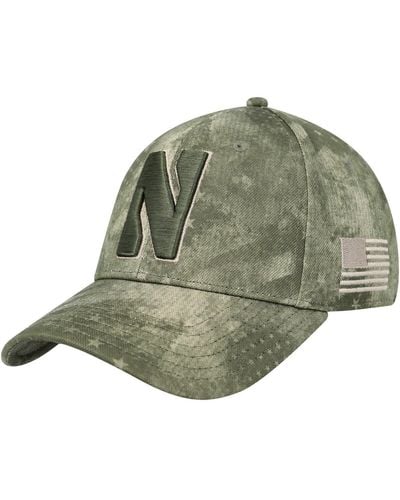 Under Armour Northwestern Wildcats Blitzing Performance Adjustable Hat - Green
