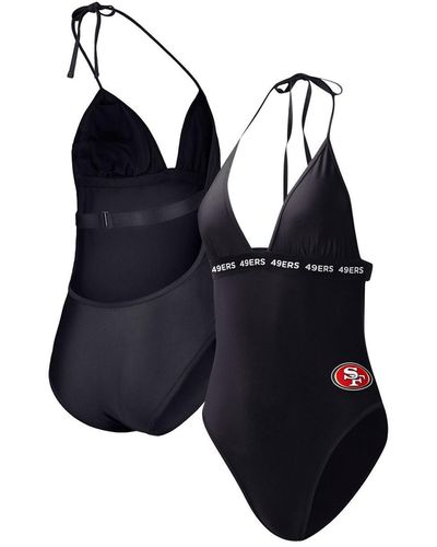 G-III 4Her by Carl Banks San Francisco 49ers Full Count One-piece Swimsuit - Blue