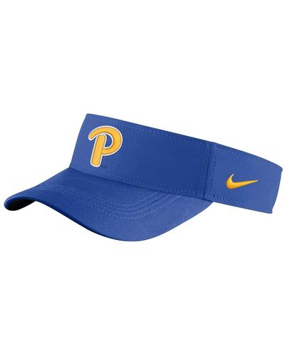 Nike Pitt Panthers Sideline Performance Visor - Blue