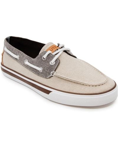 Nautica Galley Boat Shoes - White
