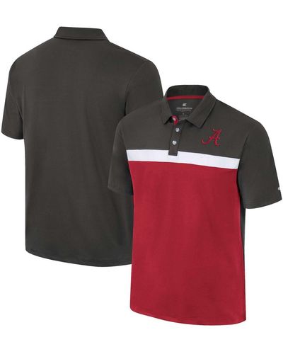 Colosseum Athletics Alabama Crimson Tide Two Yutes Polo Shirt - Multicolor