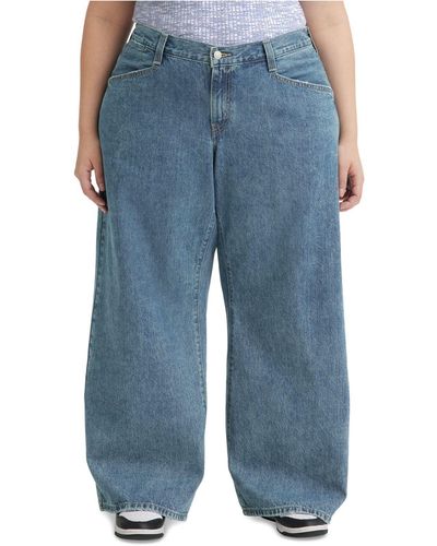 Levi's Plus Size '94 Baggy Wide-leg Jeans - Blue