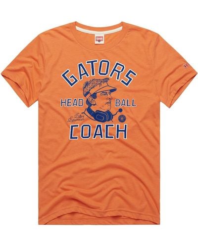 Homage Steve Spurrier Florida Gators Ring Of Honor T-shirt - Orange