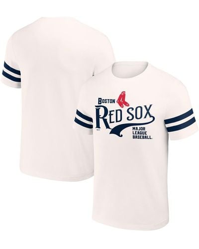 Fanatics Darius Rucker Collection By Boston Red Sox Yarn Dye Vintage-like T-shirt - White