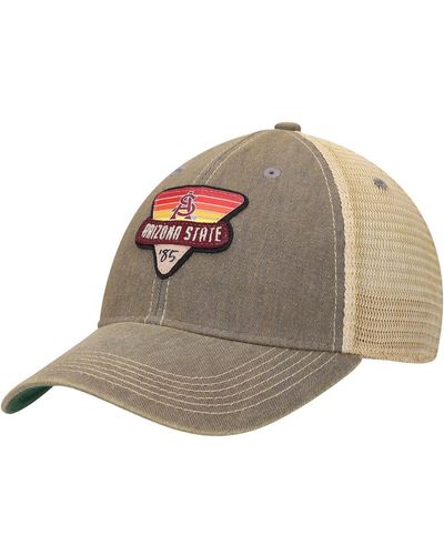 Legacy Athletic Arizona State Sun Devils Legacy Point Old Favorite Trucker Snapback Hat - Gray