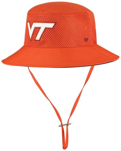 '47 Virginia Tech Hokies Panama Pail Bucket Hat - Orange