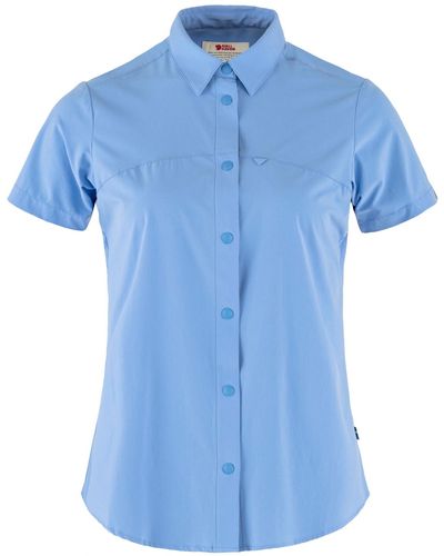 Fjallraven High Coast Lite Short-sleeve Shirt - Blue