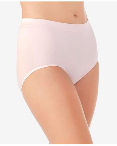 Vanity Fair Seamless Smoothing Comfort Brief Underwear 13264 - Pink