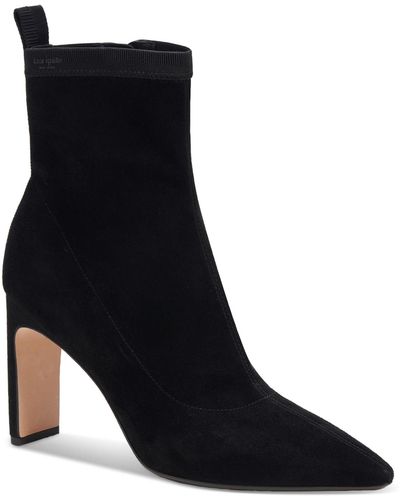 Kate Spade Down Under Dress Booties - Black