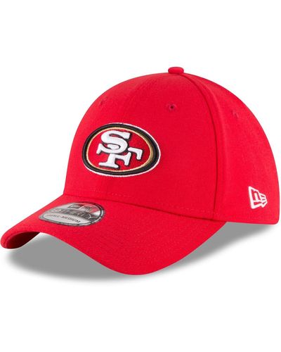 KTZ San Francisco 49ers Team Classic 39thirty Flex Hat - Red