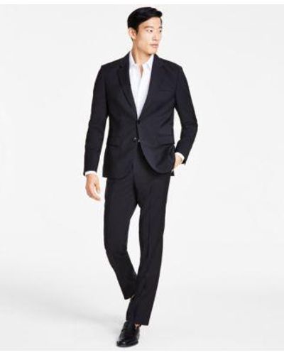 HUGO By Boss Modern Fit Wool Suit - Blue