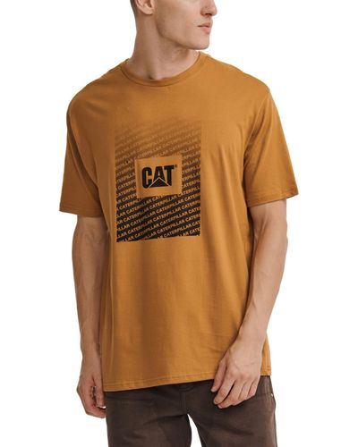 Caterpillar Workwear Graphic T-shirt - Brown