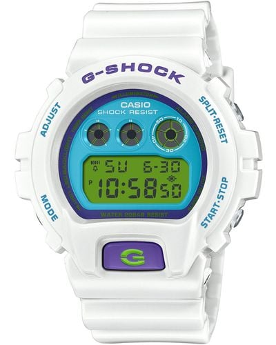 G-Shock Digital Resin Strap Watch 50mm - White
