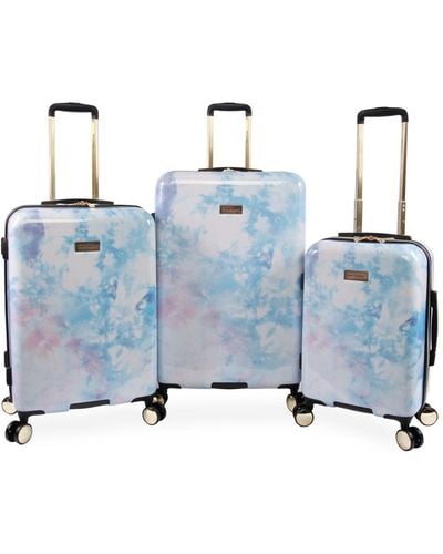 Juicy Couture Printed 3-pc. Hardside luggage Set - Blue