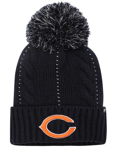 '47 '47 Chicago Bears Bauble Cuffed Knit Hat - Blue
