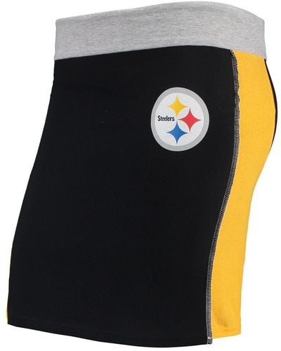 Refried Apparel Pittsburgh Steelers Short Skirt - Black