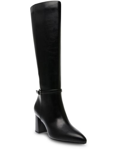 Anne Klein Braydon Knee High Boots - Black