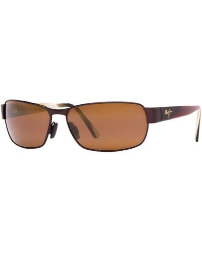 Maui Jim Polarized Black Coral Polarized Sunglasses - Brown